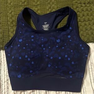 Knix Navy Blue Momenta Sports Bra EUC S++